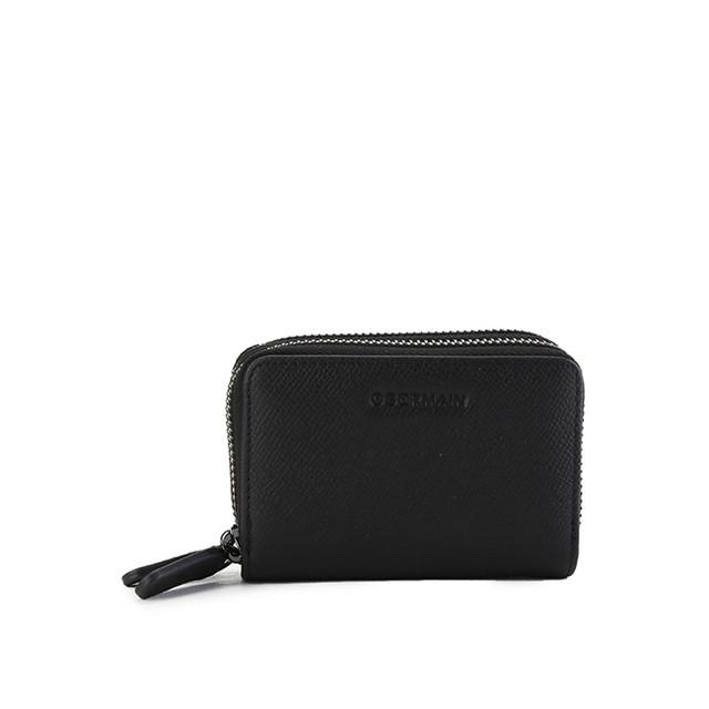 Obermain Dompet Kartu Pria BENJAMIN DB ZIP CARDHOL Black OBW631BK