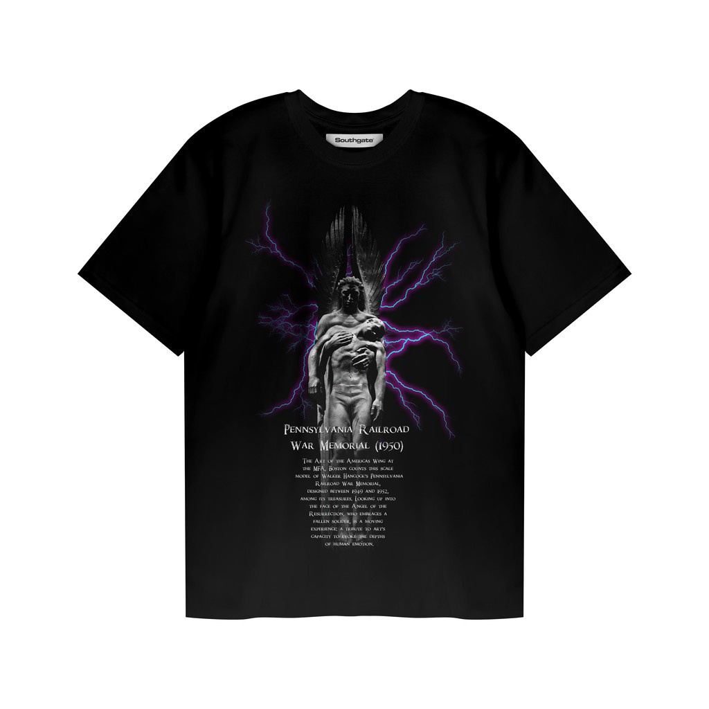 【COD】 NEW Southgate GENIUS - BLACK T-Shirt KAOS