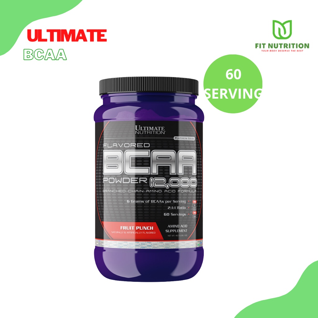 FIT NUTRITION - Ultimate Nutrition Bcaa 12000 60 Serving Bcaa Powder
