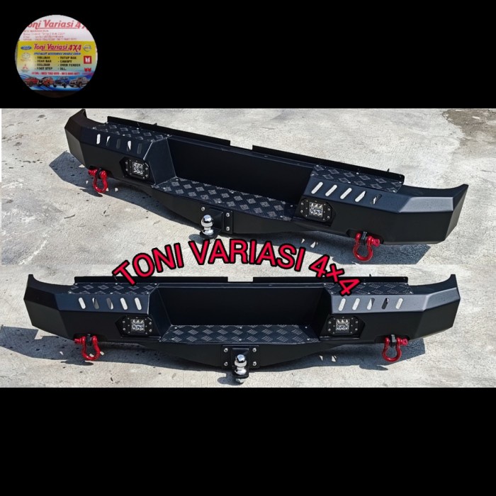 Bemper Bumper Belakang Hilux Triton FordRanger Navara Model RAPTOR