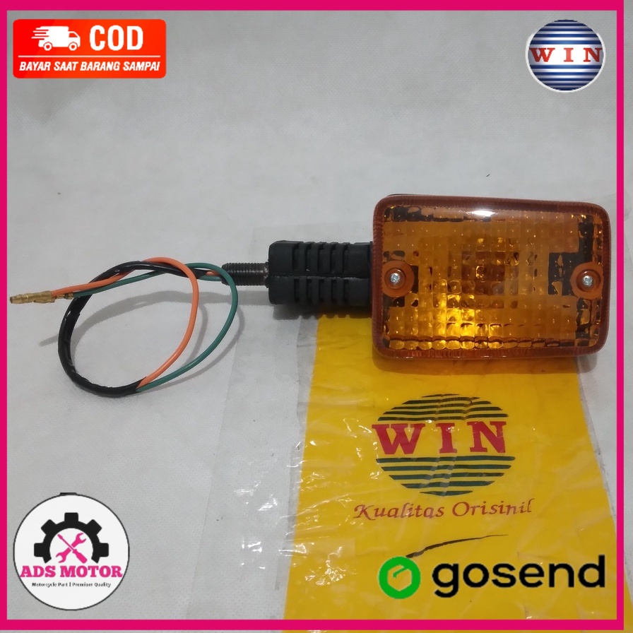Lampu Sen Belakang C 700 ( 1 buah ) | rear winker assy WIN | lampu sein motor honda C700 old lama