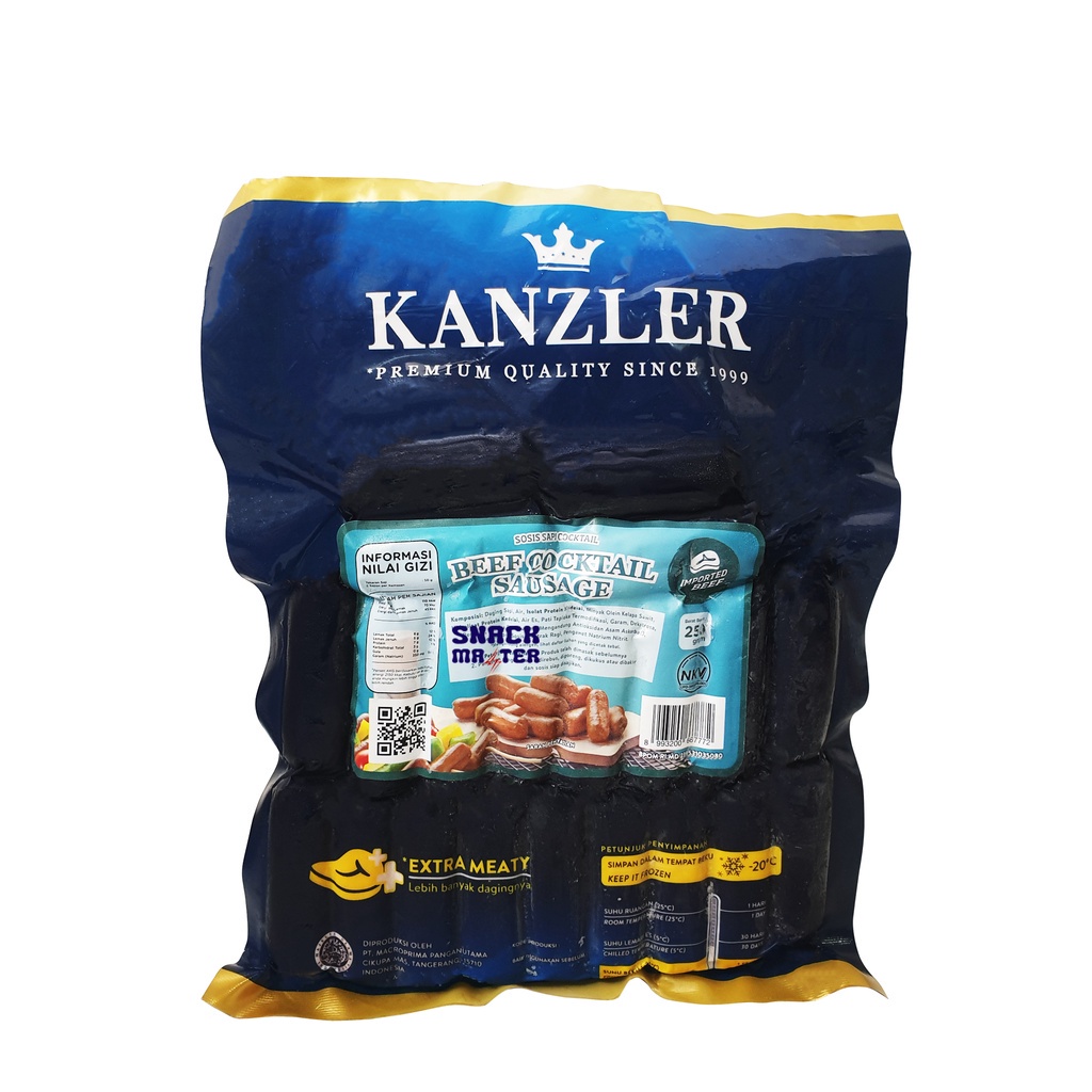 

Kanzler Sosis Beef Cocktails - Netto 250 gr.