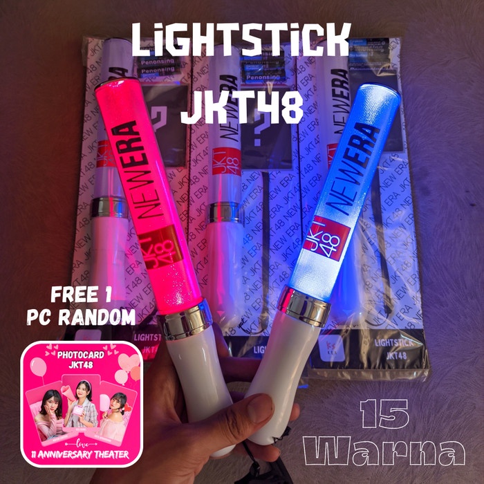 Lightstick JKT48 New Era 15 Warna Light Stick Unofficial / Bukan Ori Official