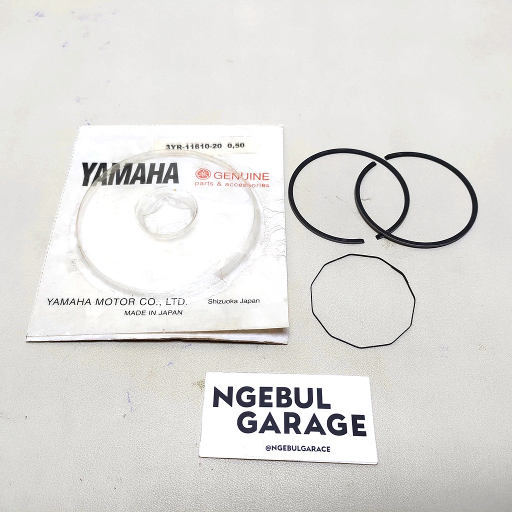 Ring Piston F1Z FIZ R FORCE 1 OS 50 YAMAHA 3YR 11610 20 PUTIH