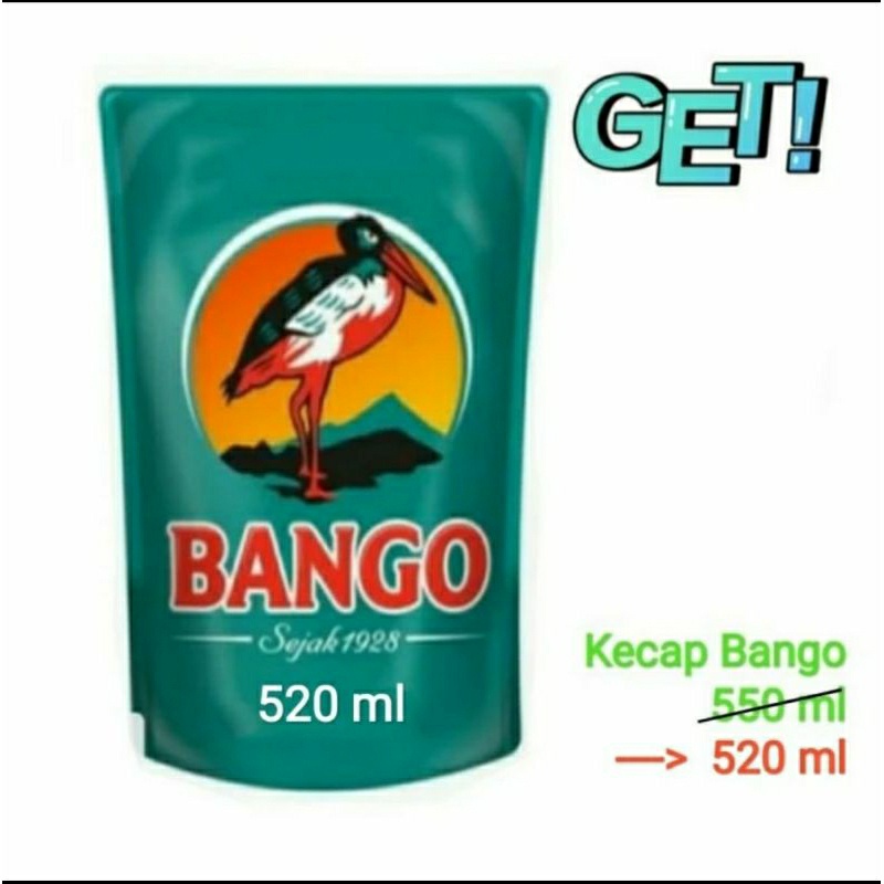 

kecap manis cap bango | kemasan refill besar