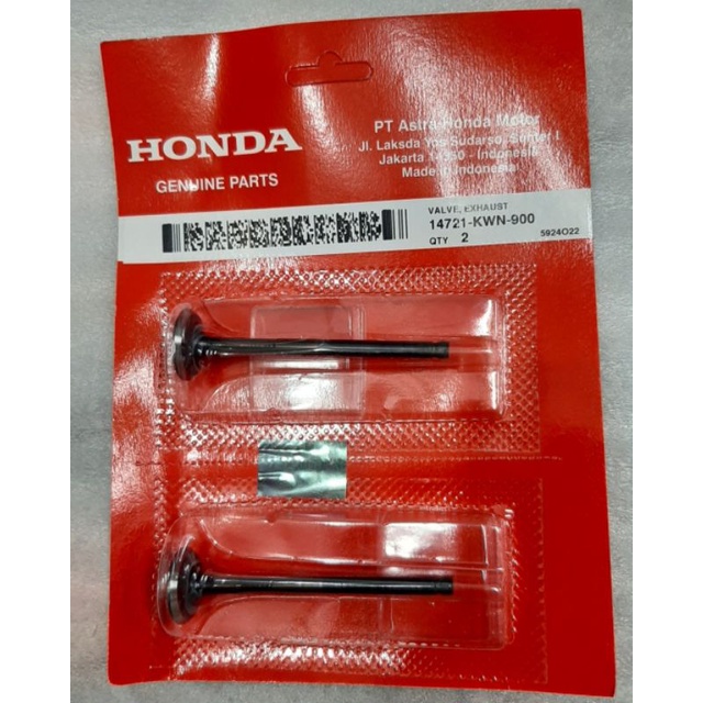 14721-KWN-900 KLEP EX VARIO 125 KLEP BUANG VARIO 125 KLEP API VARIO 125 PAYUNG KLEP VARIO 125 Valve 