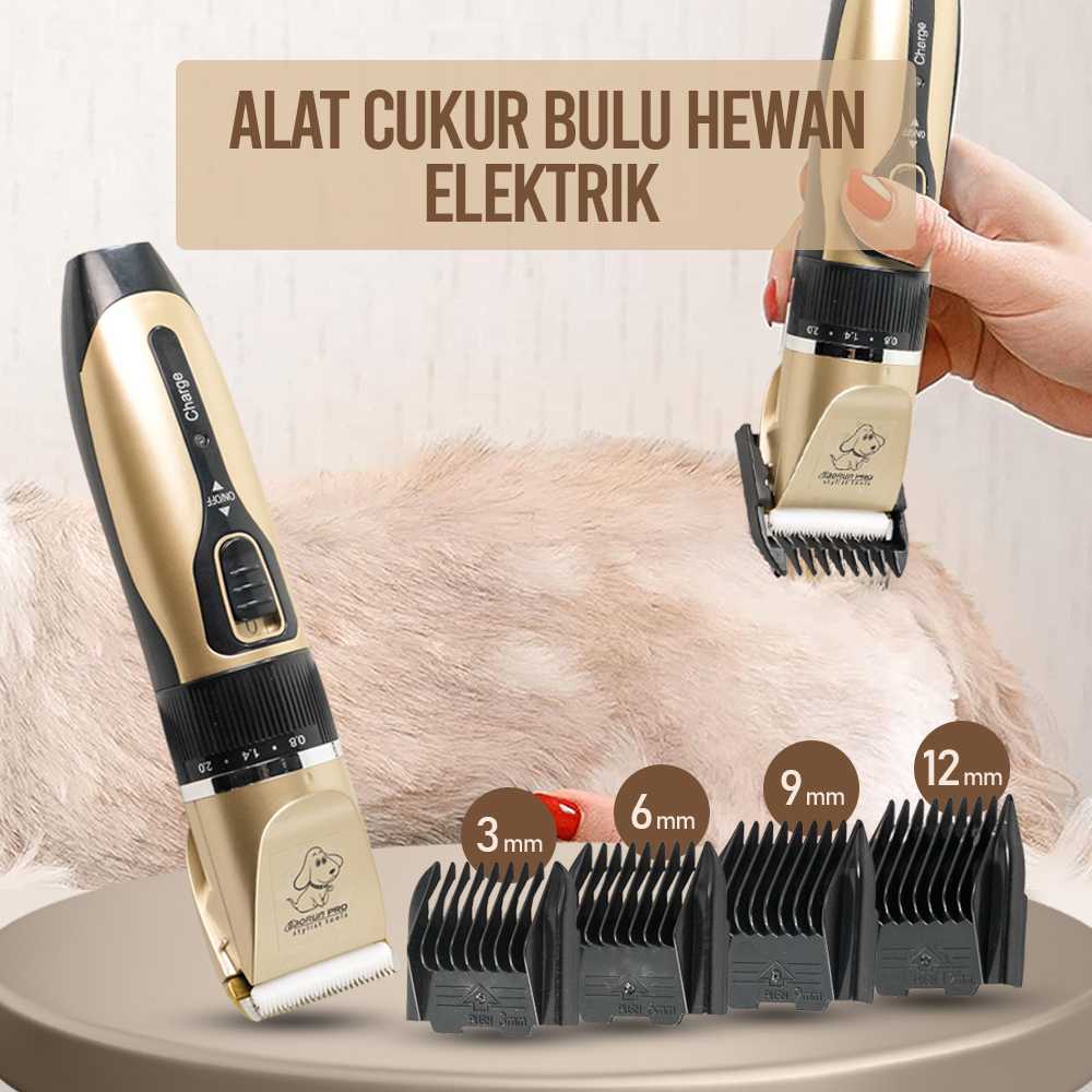 BEST SELLER Alat Cukur Elektrik Bulu Hewan Pet Rechargeable / alat cukur domba garut kambing kucing 