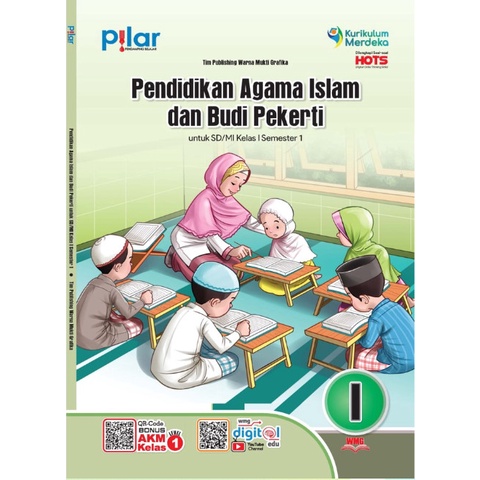 Terlaris ✨ - LKS Buku Pilar Kurikulum Merdeka SD Kelas 1 - AGAMA ISLAM