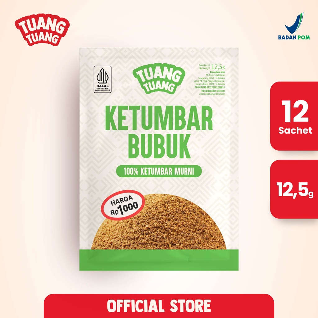 

TuangTuang - Ketumbar Bubuk 100% Murni