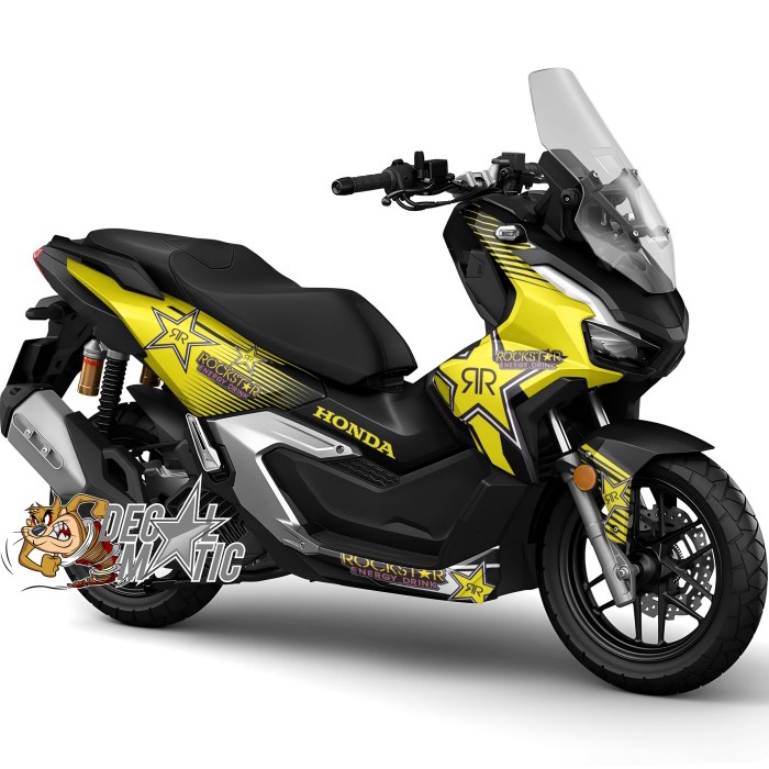 Stiker Decal Full Body Motor honda ADV 150 ADV 160 ABS non ABS Rockstar