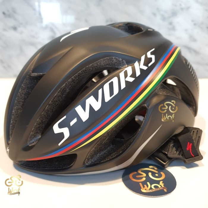Helm Sepeda  S-Works Evade 1 HE Helmet Road Bike HQ Import