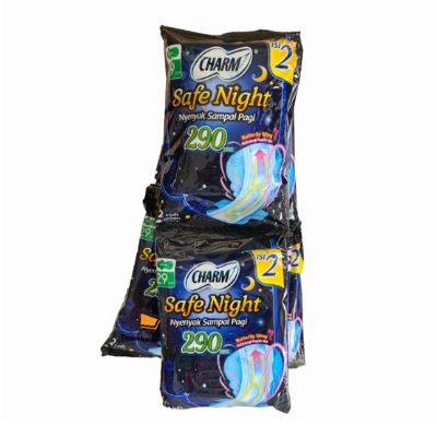 pembalut charm safe night renceng