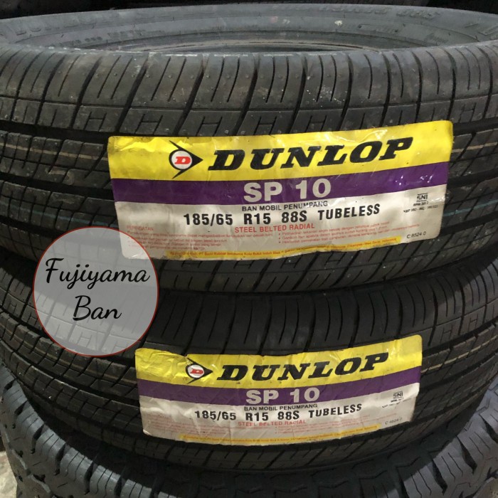 Ban Mobil Dunlop SP10 185 65 R15 15 SP 10 Livina Veloz Freed Mobilio Ertiga