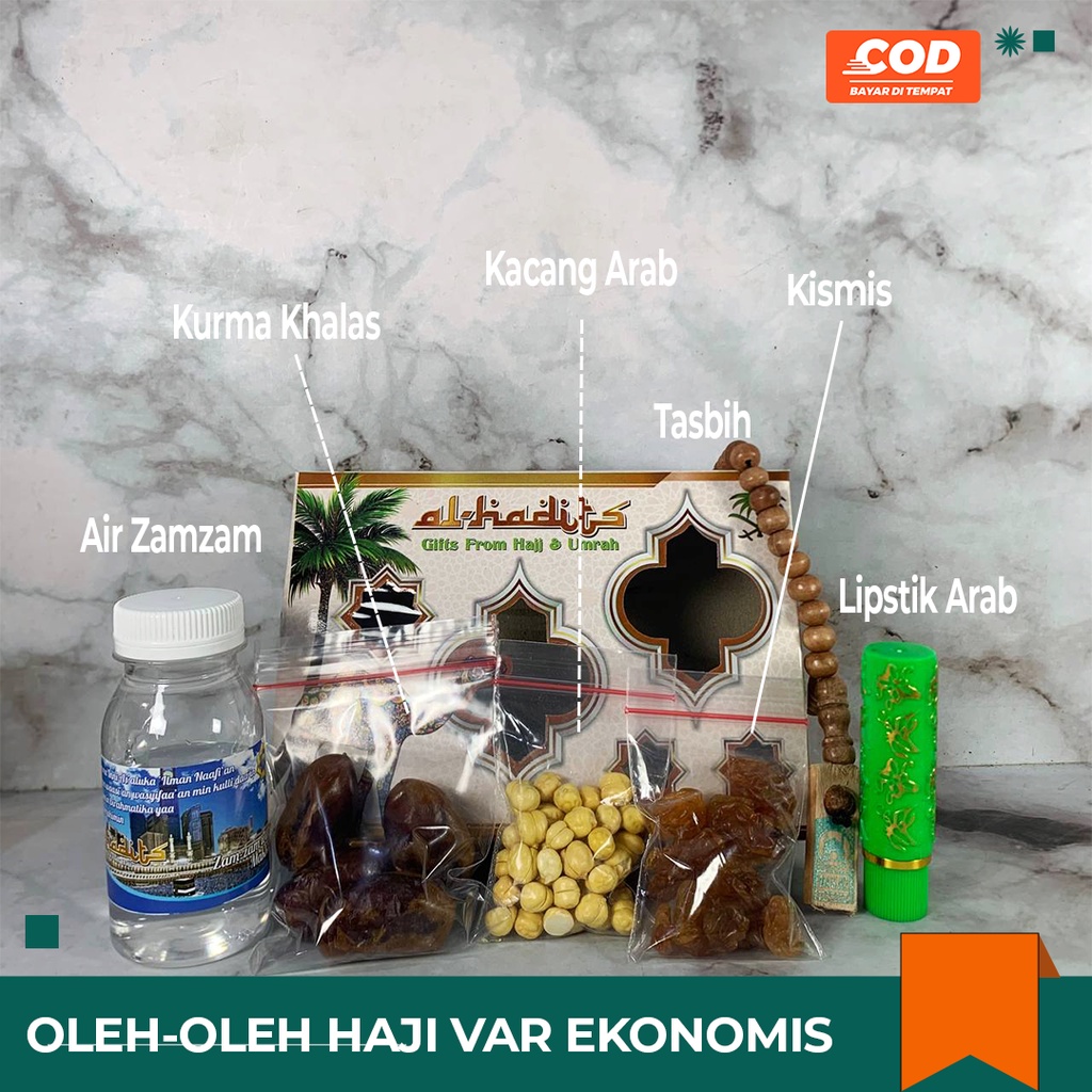 

Paket Oleh Oleh Haji dan Umroh Grosir Murah EKONOMIS plus LIPSTICK