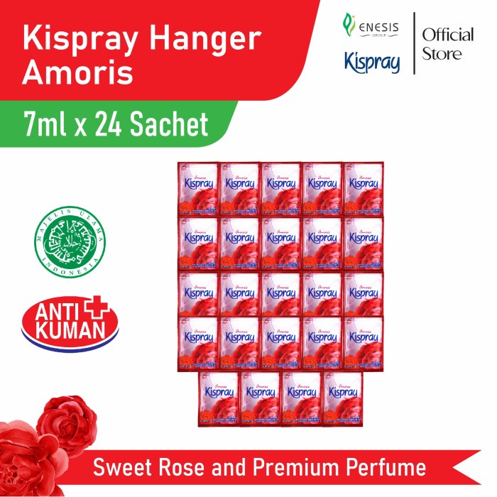 Kispray Hanger Amoris 7ml - 24 Sachet