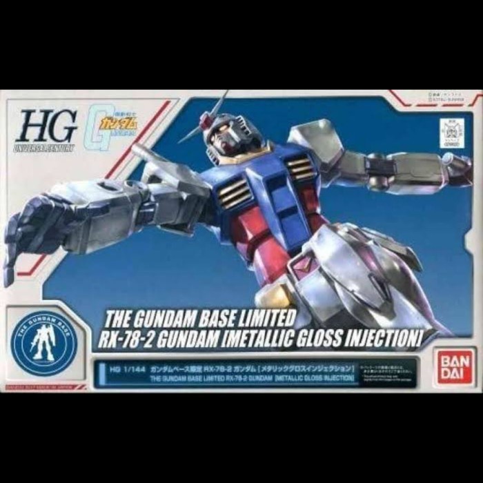 Bandai Limited HG HGUC 1/144 RX-78-2 RX78 Revive metallic gloss