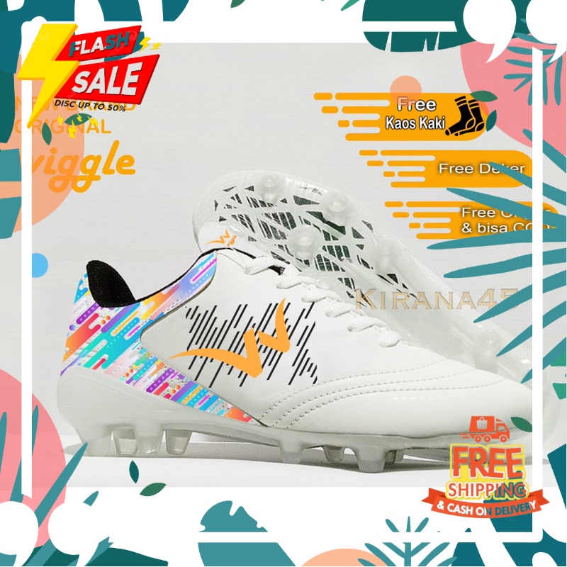 11.11 SALE JAM TANGAN KADO PACAR /Sepatu Bola New Original Wiggle 100% ORI Made in Indonesia
