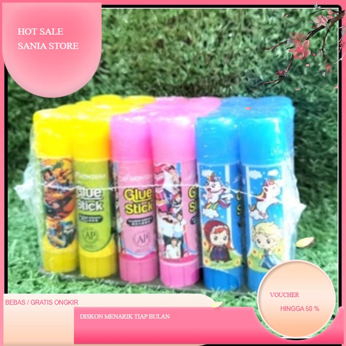 

Glue Stick Lem Batang Lem Kertas GS-10 GS10 Lem Glue Stik 10g