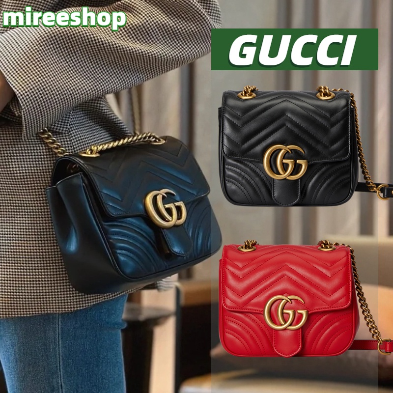 Gucci  GG Marmont Matelassé Mini Tote Bag