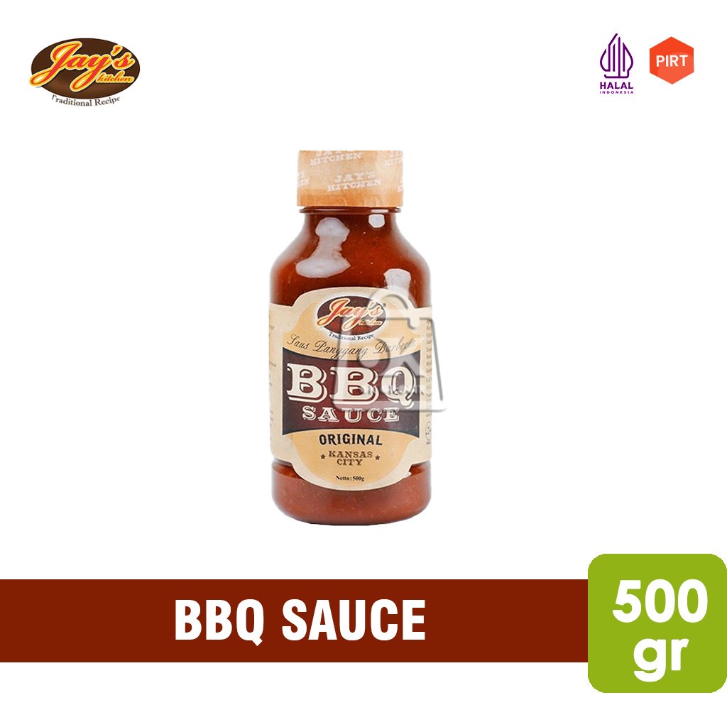 

BBQ Sauce JAYS / Saus Panggang Barberque (Botol 500gr)