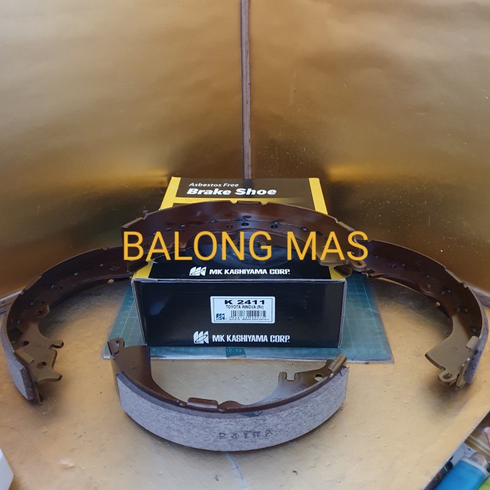 brake shoe R kampas rem toyota innova bensin diesel 04-15 MK KASHIYAMA