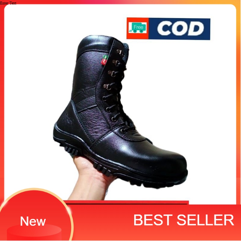 Sepatu PDL TNI POLRI KULIT SAPI ASLI/ semangka