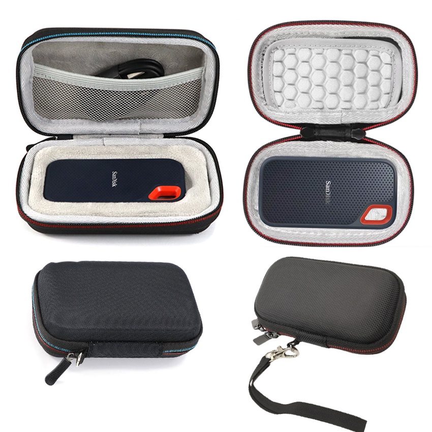 SSD Hardcase Tas Pelindung Tempat Sandisk / Pouch Hard Case SSD Sandisk E60/E61