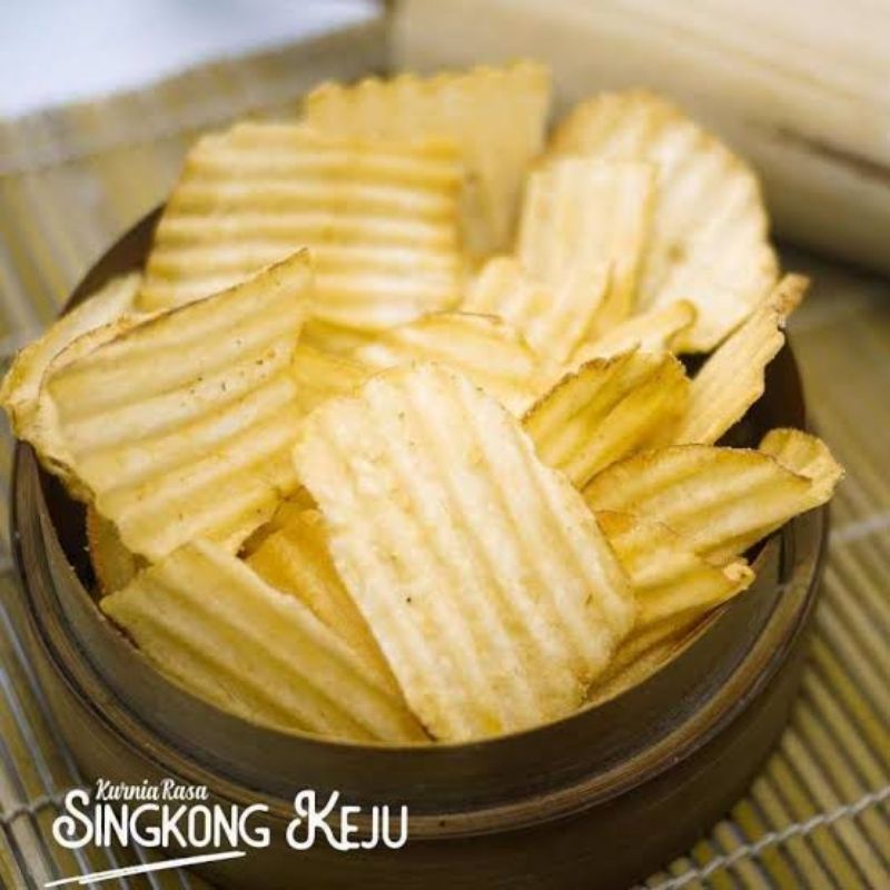 

KERIPIK SINGKONG KEJU 265gr Kripik Singkong Keju