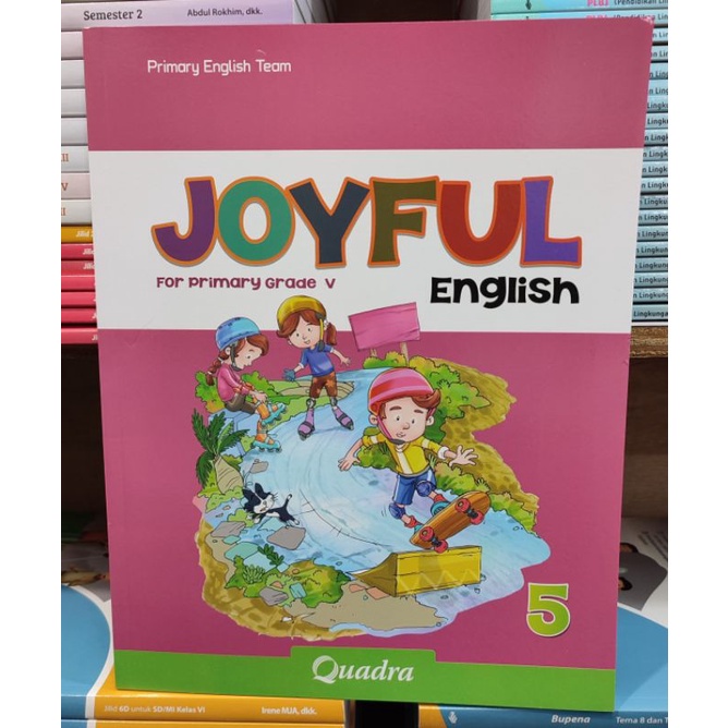 Buku JOYFUL English untuk SD kelas 5 Quadra