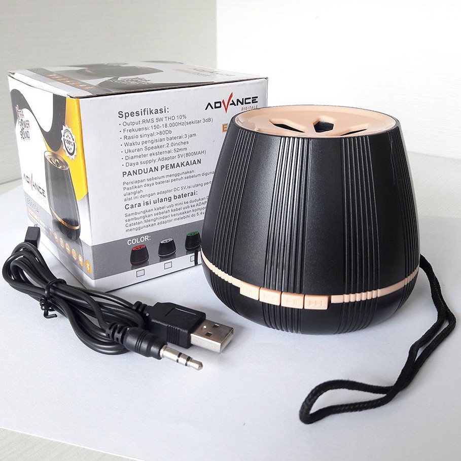 Speaker Advance ES010 A Bluetooth Wireless Portabel / Speaker Advance ES010A Original