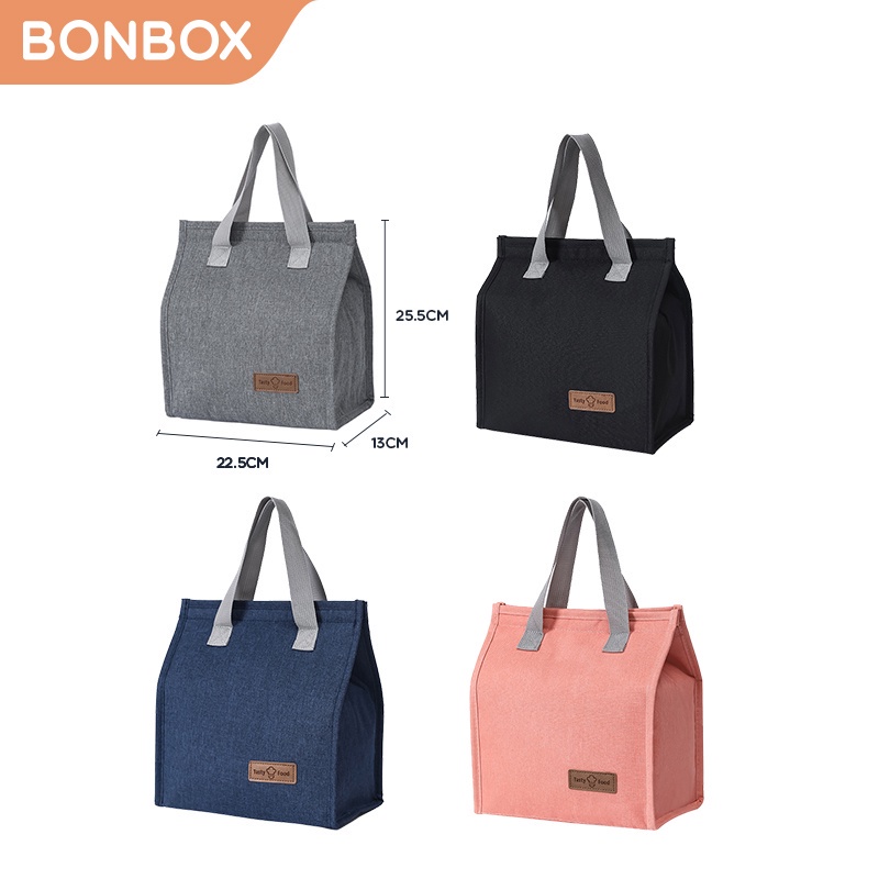 Tas Bekal Makan Portable Tas Lunch Box Tahan Panas ada Aluminium BLB30