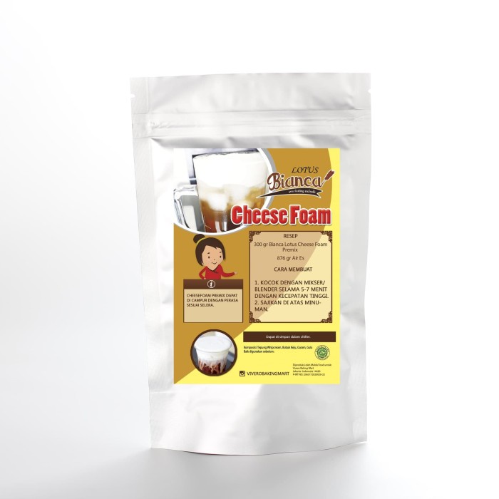 

[Big Sale] Bianca Lotus Cheese Foam Premix