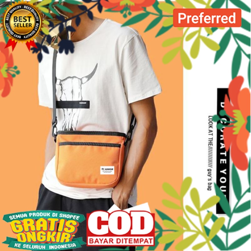 Tas slempang pria tas pria tas slempang cowok junior - 04// TAS KEREN KEKINIAN TERMURAH/ TAS SLEMPAN
