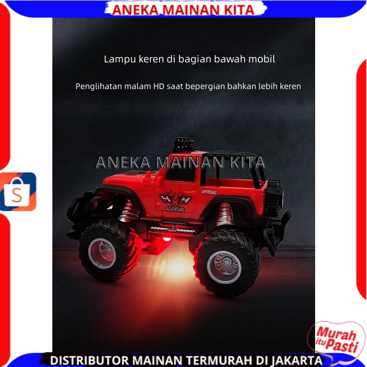 

Mainan Mobil Remote Control Offroad Vehicle Model Jeep Skala 1:43