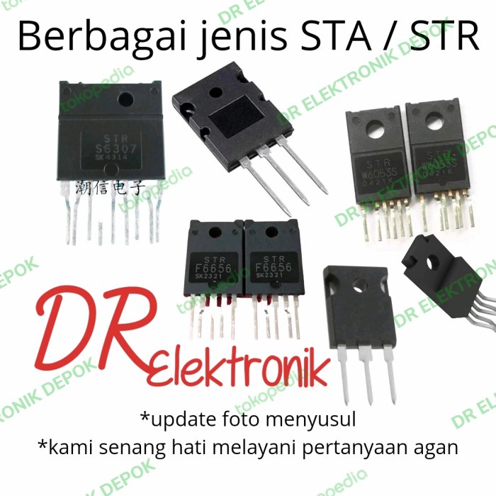 IC Power Supply STRW6654 Regulator STR W6654 STR W 6654 Bagus LA27