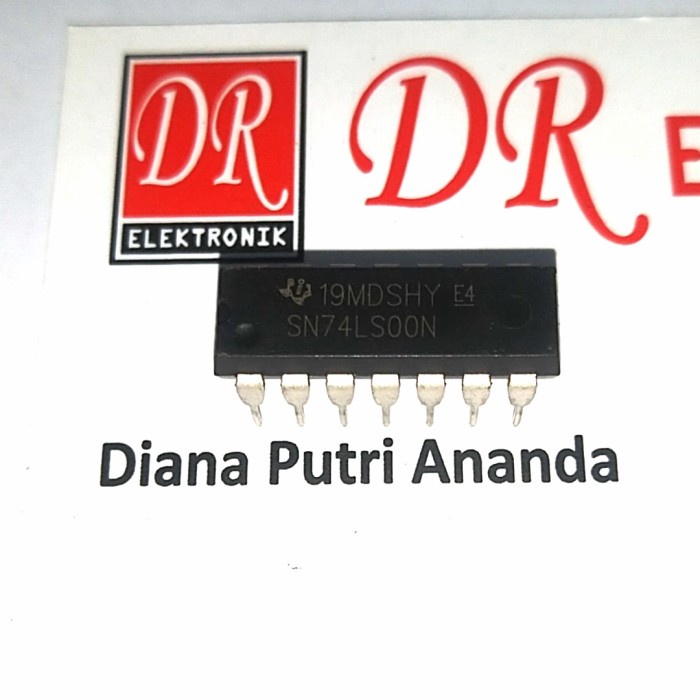 IC 7400 CD7400 Integrated Circuit TTL SN74HC00N DIP 74HC00 NAND 74LS00 LA27