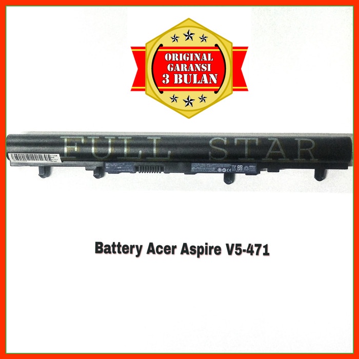 Baterai Original Laptop Acer Aspire V5 V5-571 V5-571G V5-571P AL12A32