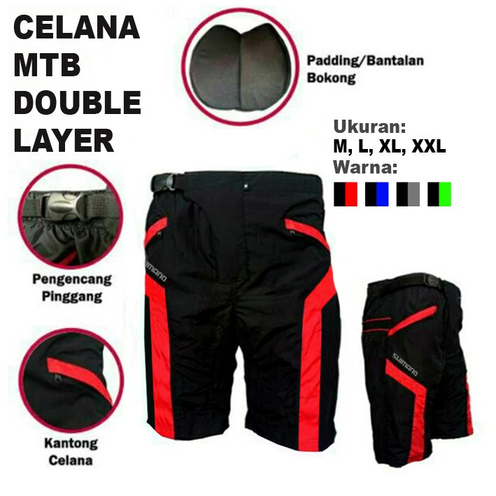 Celana Sepeda MTB untuk Bersepeda Outdoor