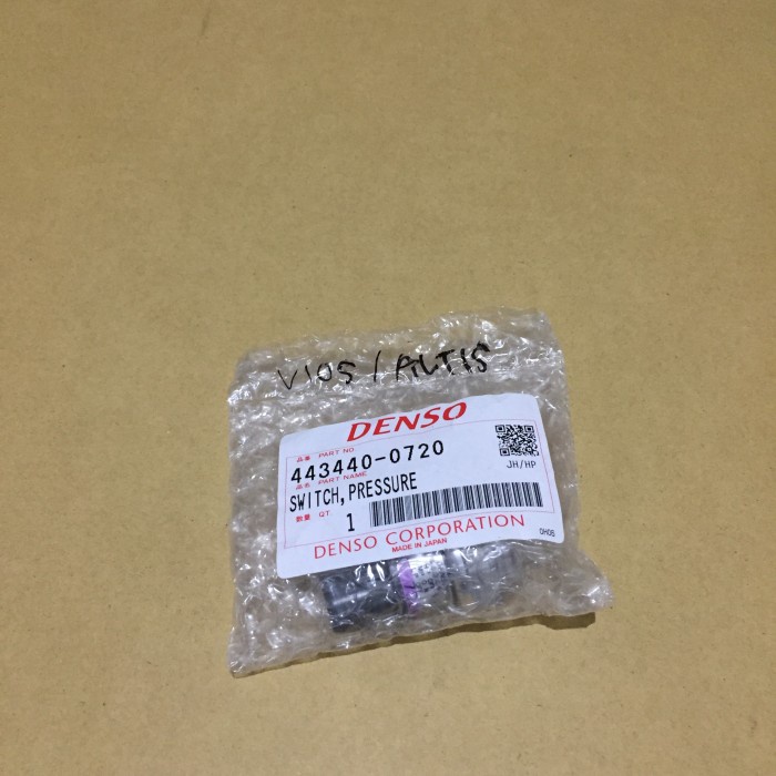 PRESSURE SWITCH VIOS ALTIS SAKLAR PUTAR TEKANAN KAKI EMPAT (4) ORIGINAL ASLI DENSO AC MOBIL