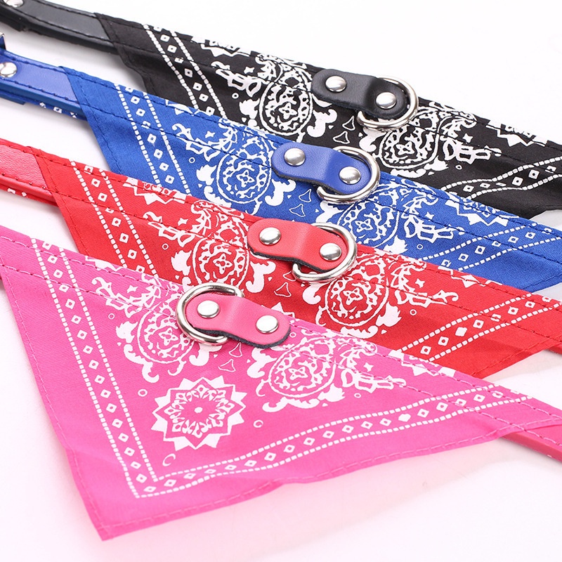 Kalung Scarf Kucing Anjing Kelinci Musang /Scarf Syal Bandana Motif | Aksesoris Kucing Syal Kucing d