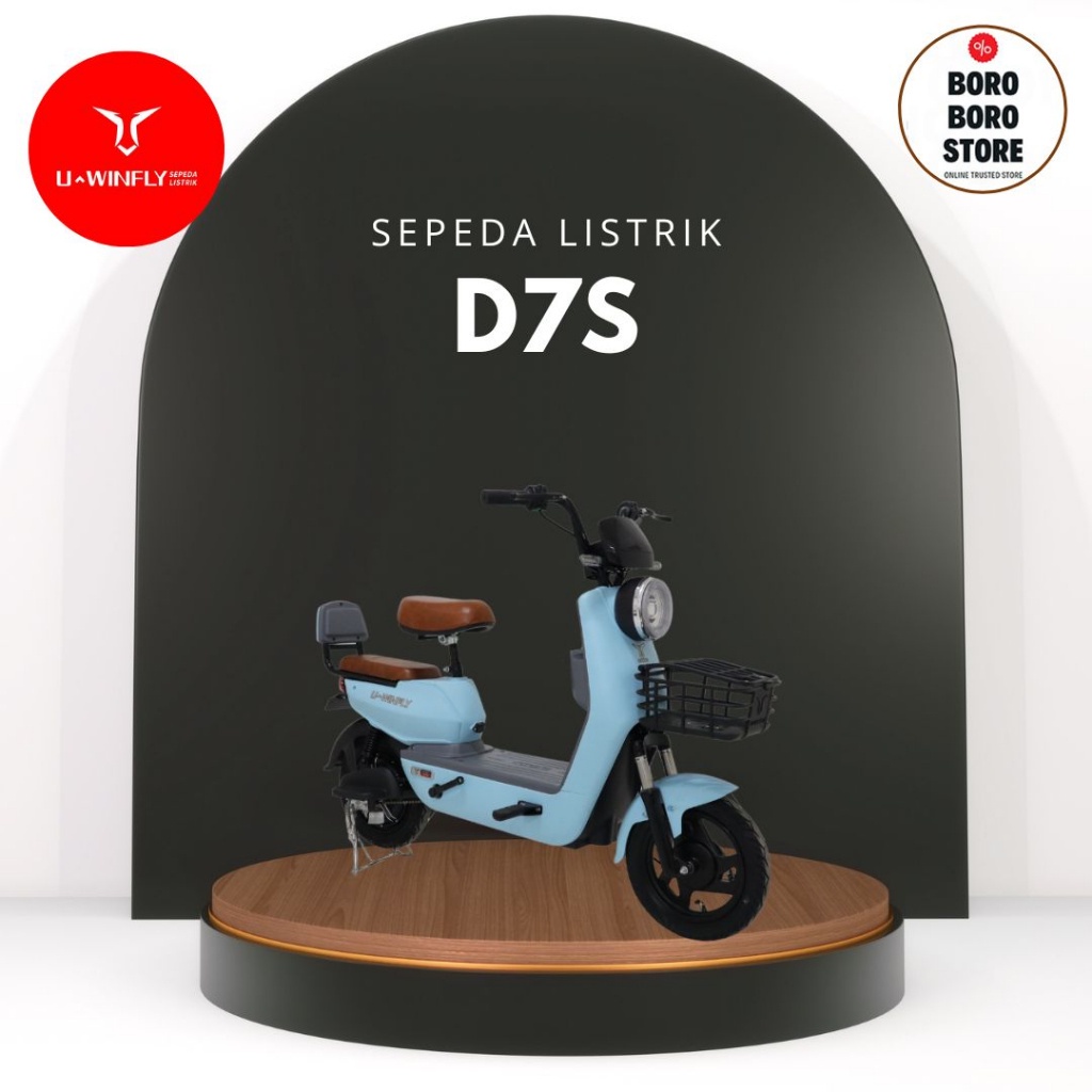 SEPEDA LISTRIK UWINFLY D7S GARANSI RESMI D7S d7s by uwinfly sepeda listrik