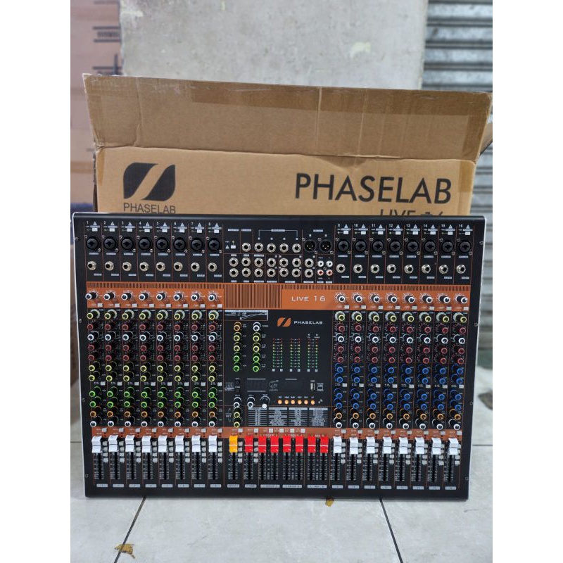DISKON mixer audio phaselab live 16 channel soundcrad original
