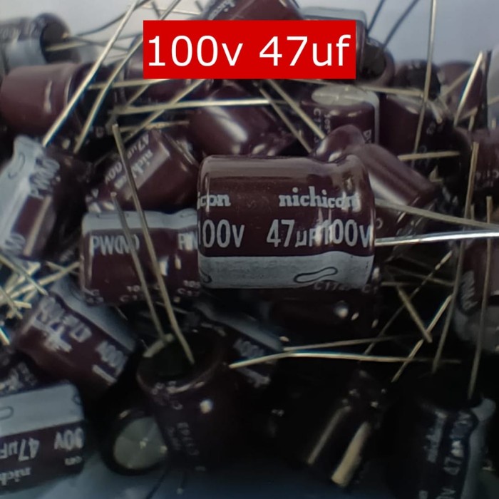 Elko Kapasitor 100v 47uf Elco Capasitor Kualitas Bagus