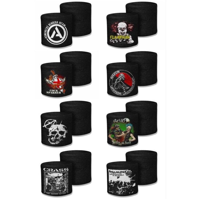 cod deker,handband,gelang kain,handband punk,deker band punk disclose,gelang kain
