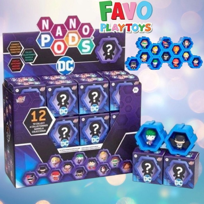 Wow Stuff NANO PODS DC Surprise Collectible Wave 1 Series Blind Box