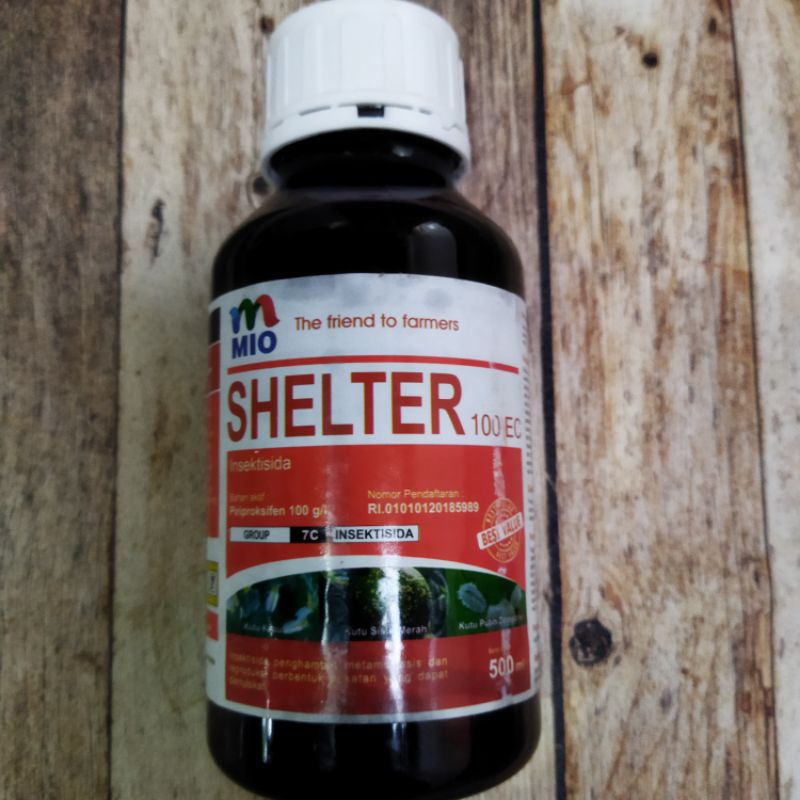 INSEKTISIDA PEMBASMI KUTU KUTUAN (SHELTER 100 EC) 250 ML