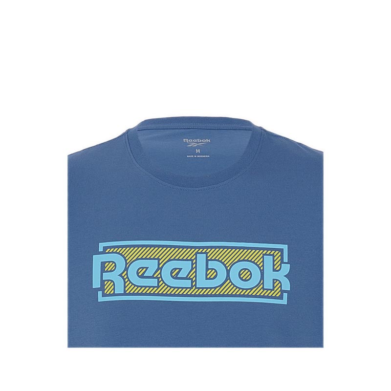 Reebok Men T Shirt - Blue