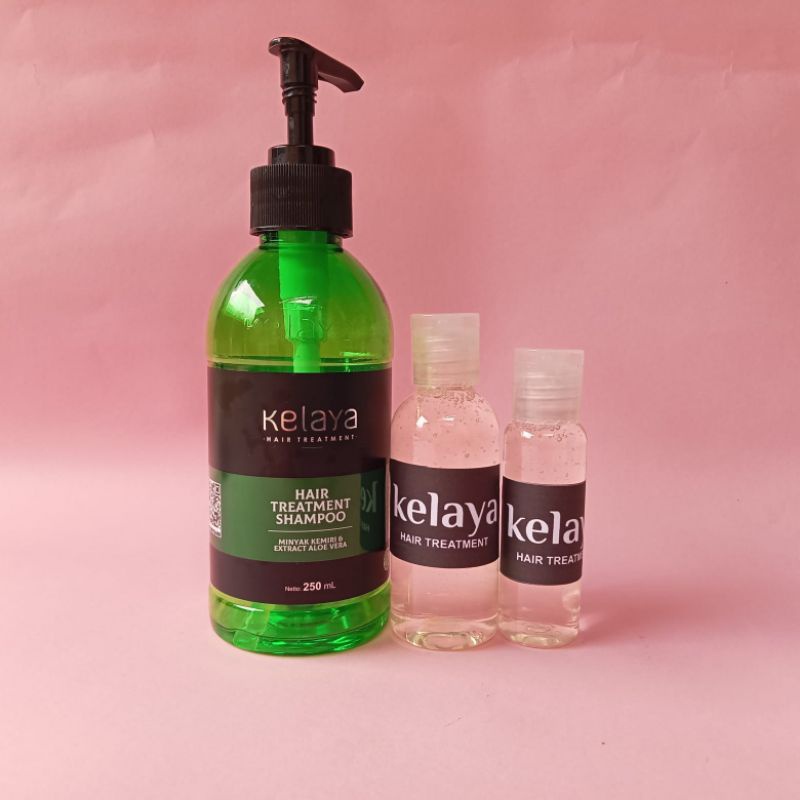 100% ASLI kelaya hair treatment shampoo share in jar original