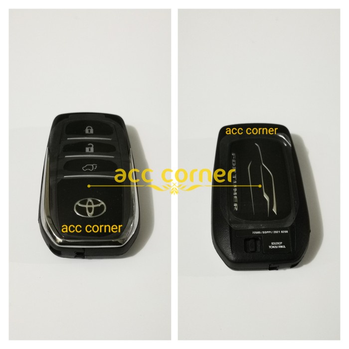 Accesoris kunci remote smart key fortuner vrz keyless vrz