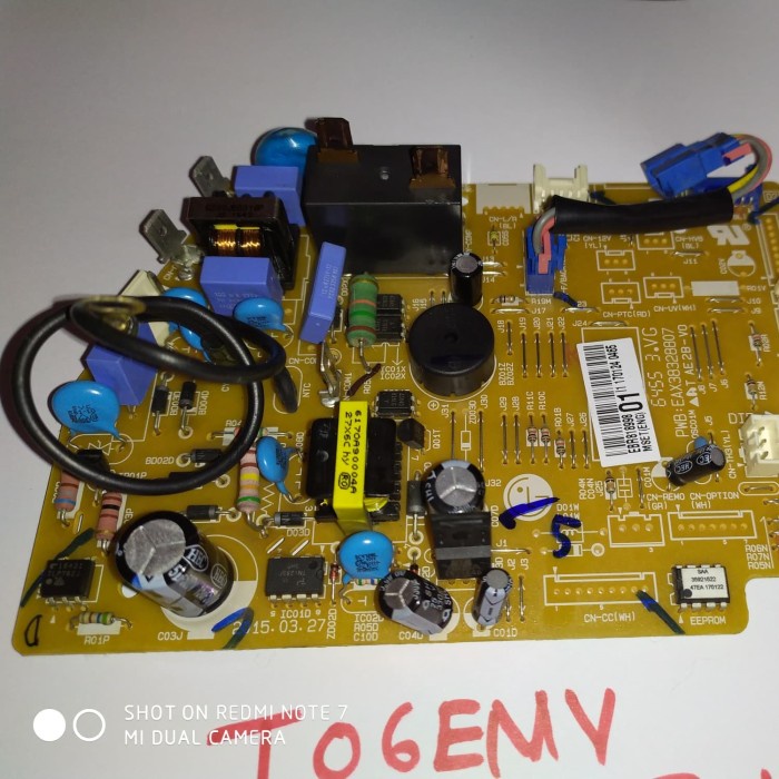 SPAREPART modul pcb ac lg dual inverter ebr81899801 - plus relay TERLENGKAP